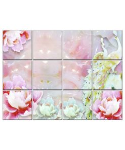 Peacock Wall Tiles #051 - Ceramic, Digital Wall Tiles