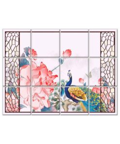 Peacock Wall Tiles #066 - Ceramic, Digital Wall Tiles