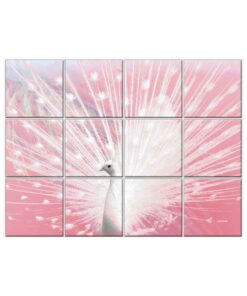 Peacock Wall Tiles #067 - Ceramic, Digital Wall Tiles