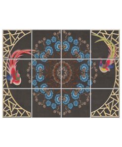 Peacock Wall Tiles #072 - Ceramic, Digital Wall Tiles