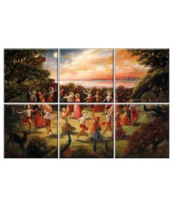 NISH! Radha Krishna Wall Tiles #007 - Ceramic, Digital Wall Tiles