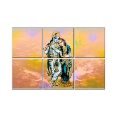 NISH! Radha Krishna Wall Tiles #008 - Ceramic, Digital Wall Tiles