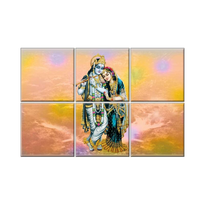 NISH! Radha Krishna Wall Tiles 008 Ceramic, Digital Wall Tiles NISH!