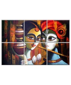 NISH! Radha Krishna Wall Tiles #027 - Ceramic, Digital Wall Tiles