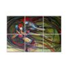 NISH! Radha Krishna Wall Tiles #032 - Ceramic, Digital Wall Tiles