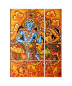NISH! Radha Krishna Wall Tiles #038 - Ceramic, Digital Wall Tiles