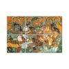 NISH! Radha Krishna Wall Tiles #043 - Ceramic, Digital Wall Tiles
