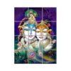 NISH! Radha Krishna Wall Tiles #051 - Ceramic, Digital Wall Tiles