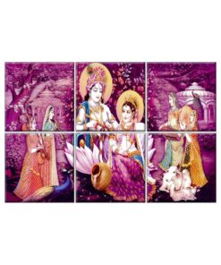 NISH! Radha Krishna Wall Tiles #055 - Ceramic, Digital Wall Tiles
