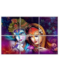 NISH! Radha Krishna Wall Tiles #059 - Ceramic, Digital Wall Tiles