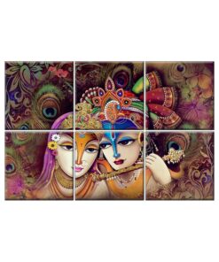 NISH! Radha Krishna Wall Tiles #068 - Ceramic, Digital Wall Tiles