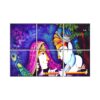NISH! Radha Krishna Wall Tiles #071 - Ceramic, Digital Wall Tiles