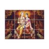 NISH! Radha Krishna Wall Tiles #100 - Ceramic, Digital Wall Tiles