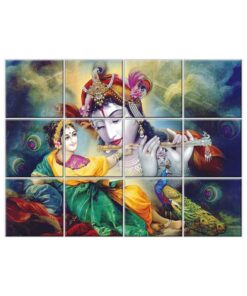 NISH! Radha Krishna Wall Tiles #101 - Ceramic, Digital Wall Tiles