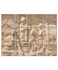 3D Effect Wall Tiles #116 - Ceramic, Digital Wall Tiles