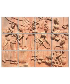 3D Effect Wall Tiles #120 - Ceramic, Digital Wall Tiles