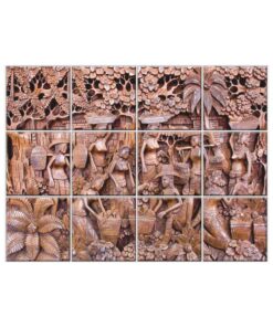 3D Effect Wall Tiles #125 - Ceramic, Digital Wall Tiles