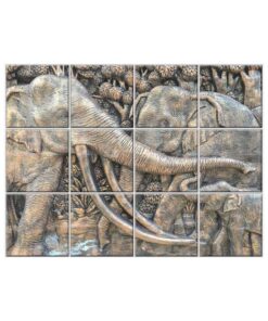 3D Effect Wall Tiles #130 - Ceramic, Digital Wall Tiles