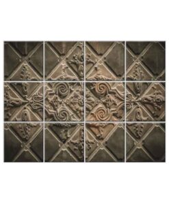 3D Effect Wall Tiles #134 - Ceramic, Digital Wall Tiles