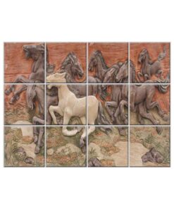 3D Effect Wall Tiles #160 - Ceramic, Digital Wall Tiles