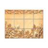 3D Effect Wall Tiles #258 - Ceramic, Digital Wall Tiles