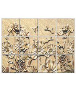 3D Effect Wall Tiles #263 - Ceramic, Digital Wall Tiles