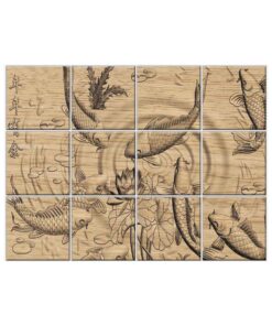 3D Effect Wall Tiles #268 - Ceramic, Digital Wall Tiles