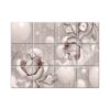 NISH! Rose Wall Tiles #012 - Ceramic, Digital Poster Wall Tiles