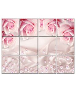 NISH! Rose Wall Tiles #015 - Ceramic, Digital Poster Wall Tiles