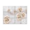 NISH! Rose Wall Tiles #018 - Ceramic, Digital Poster Wall Tiles