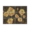 NISH! Rose Wall Tiles #026 - Ceramic, Digital Poster Wall Tiles