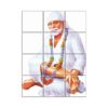 NISH! Sai Baba Wall Tiles #014 - Ceramic, Digital Wall Tiles