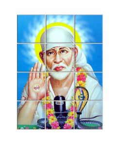 NISH! Sai Baba Wall Tiles #017 - Ceramic, Digital Wall Tiles