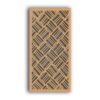 MDF Jali Partition Panel – Geometric Carved Design for Home & Office #113-03 - MDF 12mm Thick, Custom Sizes Available