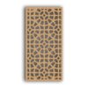 MDF Jali Partition Panel – Geometric Carved Design for Home & Office #113-04 - MDF 12mm Thick, Custom Sizes Available