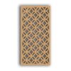 MDF Jali Partition Panel – Geometric Carved Design for Home & Office #113-09 - MDF 12mm Thick, Custom Sizes Available