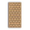 MDF Jali Partition Panel – Geometric Carved Design for Home & Office #113-10 - MDF 12mm Thick, Custom Sizes Available