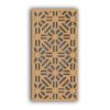 MDF Jali Partition Panel – Geometric Carved Design for Home & Office #113-12 - MDF 12mm Thick, Custom Sizes Available