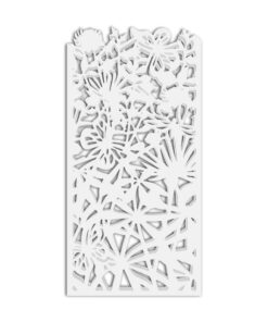 WPC / PVC Jali Partition Panel – Nature Inspired Design for Home & Office Interiors #113-07 - WPC / PVC 12mm Thick, Custom Sizes Available