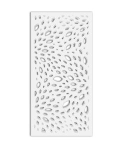 WPC / PVC Jali Partition Panel – Nature Inspired Design for Home & Office Interiors #113-09 - WPC / PVC 12mm Thick, Custom Sizes Available