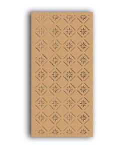 MDF Jali Partition Panel – Nature Inspired Design for Home & Office Interiors #113-10 - MDF 12mm Thick, Custom Sizes Available