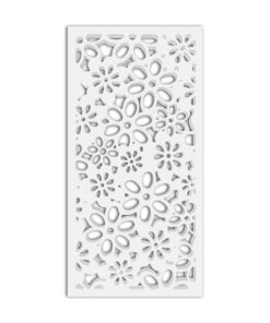 WPC / PVC Jali Partition Panel – Nature Inspired Design for Home & Office Interiors #113-11 - WPC / PVC 12mm Thick, Custom Sizes Available