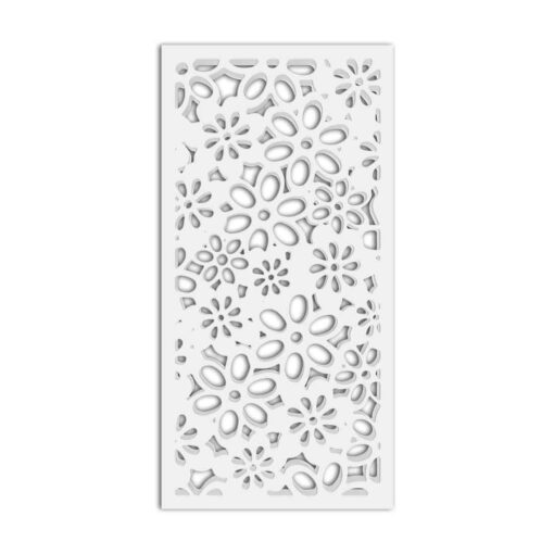 WPC / PVC Jali Partition Panel – Nature Inspired Design for Home & Office Interiors #113-11 - WPC / PVC 12mm Thick, Custom Sizes Available