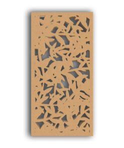 MDF Jali Partition Panel – Nature Inspired Design for Home & Office Interiors #113-12 - MDF 12mm Thick, Custom Sizes Available