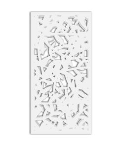 WPC / PVC Jali Partition Panel – Nature Inspired Design for Home & Office Interiors #113-12 - WPC / PVC 12mm Thick, Custom Sizes Available