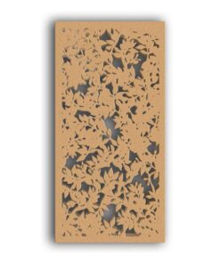 MDF Jali Partition Panel – Nature Inspired Design for Home & Office Interiors #113-13 - MDF 12mm Thick, Custom Sizes Available