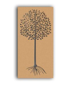 MDF Jali Partition Panel – Nature Inspired Design for Home & Office Interiors #113-15 - MDF 12mm Thick, Custom Sizes Available