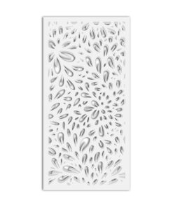 WPC / PVC Jali Partition Panel – Nature Inspired Design for Home & Office Interiors #113-17 - WPC / PVC 12mm Thick, Custom Sizes Available