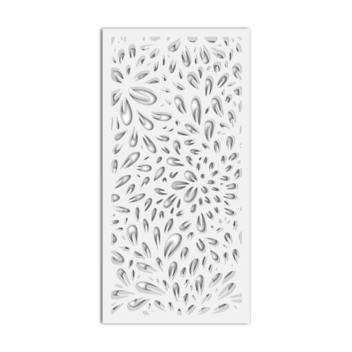 WPC / PVC Jali Partition Panel – Nature Inspired Design for Home & Office Interiors #113-17 - WPC / PVC 12mm Thick, Custom Sizes Available