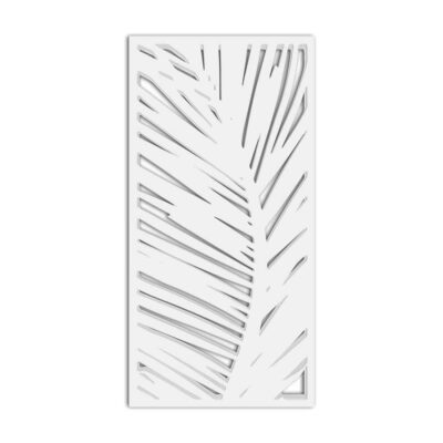 WPC / PVC Jali Partition Panel – Nature Inspired Design for Home & Office Interiors #113-20 - WPC / PVC 12mm Thick, Custom Sizes Available